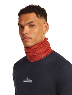 Kołnierz Icebreaker Flexi Chute czerwony