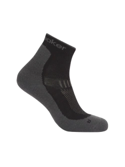 Skarpety termoaktywne Icebreaker Merino Hike+ Light Mini czarno-szare