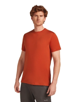 Koszulka termiczna z krótkim rękawem Icebreaker Merino Blend 125 Cool-Lite™ Sphere III SS Tee czerwona