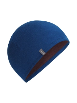 Czapka Icebreaker Pocket Hat niebiesko-bordowa