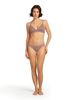 Biustonosz Icebreaker Merino 150 Siren Inserts pudrowo różowy