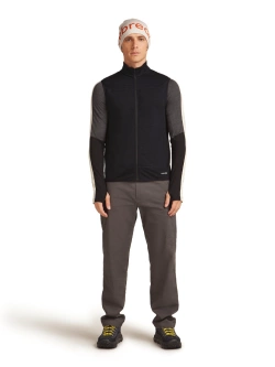 Kamizelka termoaktywna Icebreaker Merino Blend 300 RealFleece Descender Vest czarna