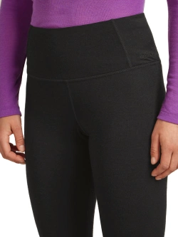 Legginsy termoaktywne damskie Icebreaker Merino 200 Oasis High Rise czarne