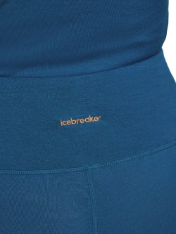 Legginsy termiczne damskie Icebreaker Merino 200 Oasis+, ciemnoniebieskie