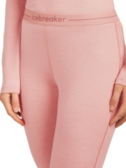Legginsy damskie Icebreaker 260 Tech jasnoróżowe