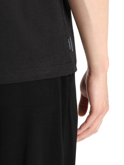 Koszulka z krótkim rękawem Icebreaker Central Classic SS Tee czarna