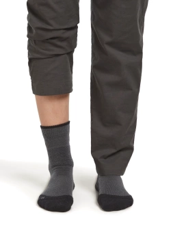 Skarpety damskie Icebreaker Merino Hike+ Medium Crew czarno-szare