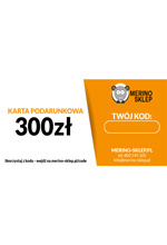 Karta podarunkowa o wartości 300,- PLN