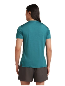 Koszulka termiczna z krótkim rękawem Icebreaker Merino Blend 125 Cool-Lite™ Sphere III SS Tee niebieska