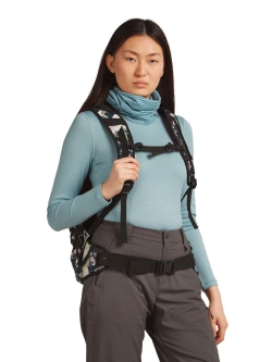 Kołnierz Icebreaker Flexi Chute niebiesko-biały