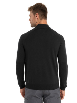 Sweter Icebreaker MerinoFine Luxe LS czarny