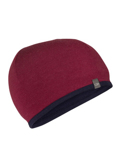 Czapka Icebreaker Pocket Hat bordowa