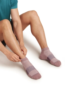 Skarpety termoaktywne Icebreaker Multisport Light Micro różowo-bordowe