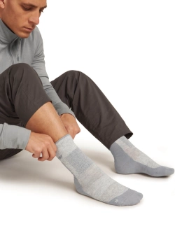 Skarpety termoaktywne Icebreaker Merino Hike+ Medium Crew szare