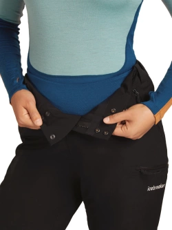 Legginsy termiczne damskie Icebreaker Merino 200 Oasis+, ciemnoniebieskie