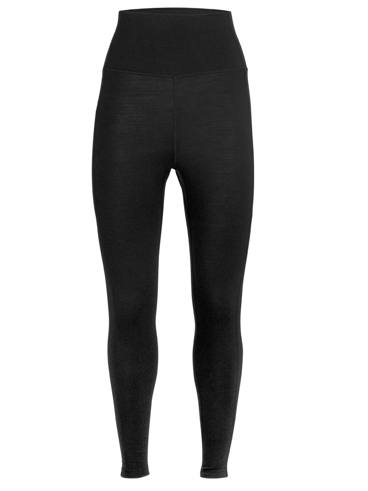 Legginsy damskie Icebreaker Fastray High Rise Tights czarne