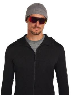 Czapka Icebreaker Merino 260 Waffle Knit Wander Reversible Beanie szaro-czarna