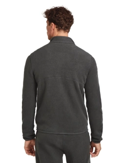 Bluza termoaktywna z zamkiem Icebreaker Merino Blend 800 RealFleece Classic Pile LS Zip szara
