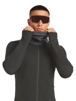 Komin Icebreaker Merino Blend 800 RealFleece™ Classic Pile Chute szary