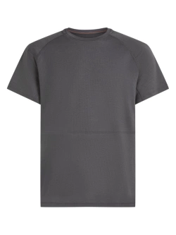 Koszulka termiczna z krótkim rękawem Icebreaker Merino 200 Waffle Elevation SS Tee ciemnoszara