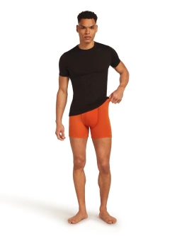 Bokserki Icebreaker Merino 150 Anatomica, pomarańczowe