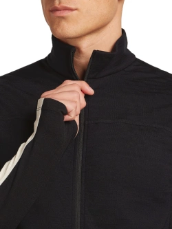 Kamizelka termoaktywna Icebreaker Merino Blend 300 RealFleece Descender Vest czarna