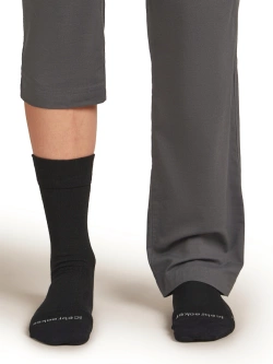 Skarpety termoaktywne damskie Icebreaker Merino Hike+ Liner Crew czarne