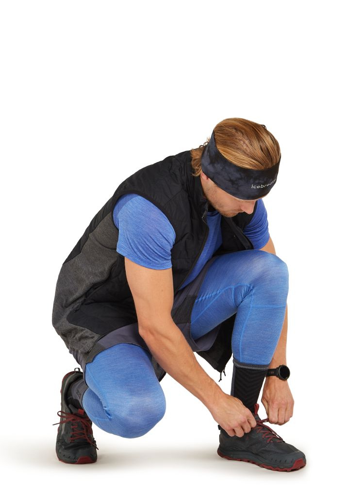 Koszulka termoaktywna z krótkim rękawem Icebreaker 125 Cool-Lite Sphere III SS Tee niebieska