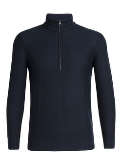 Sweter Icebreaker Waypoint LS granatowy
