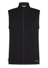 Kamizelka termoaktywna Icebreaker Merino Blend 300 RealFleece Descender Vest czarna