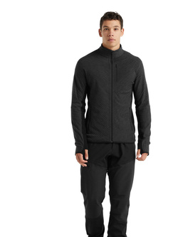 Bluza Icebreaker Descender LS szara