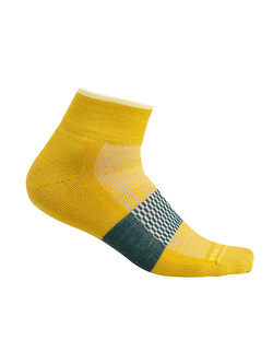 Skarpety Icebreaker Multisport Mini Light żółto-zielone