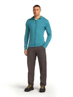Bluza termoaktywna Icebreaker Merino 260 Quantum niebieska