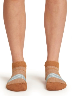 Skarpety termoaktywne damskie Icebreaker Multisport Light Micro pomarańczowo-niebieskie