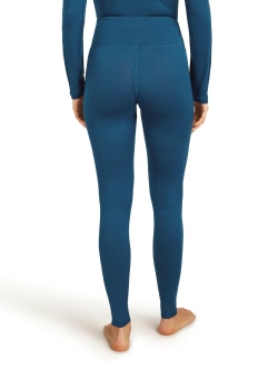 Legginsy damskie Icebreaker Merino 260 Tech High Rise ciemnoeniebieskie