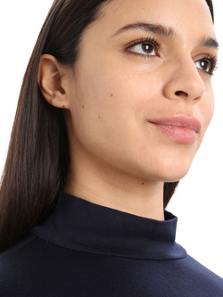 Bluza damska Icebreaker 260 Tech LS Turtleneck granatowa