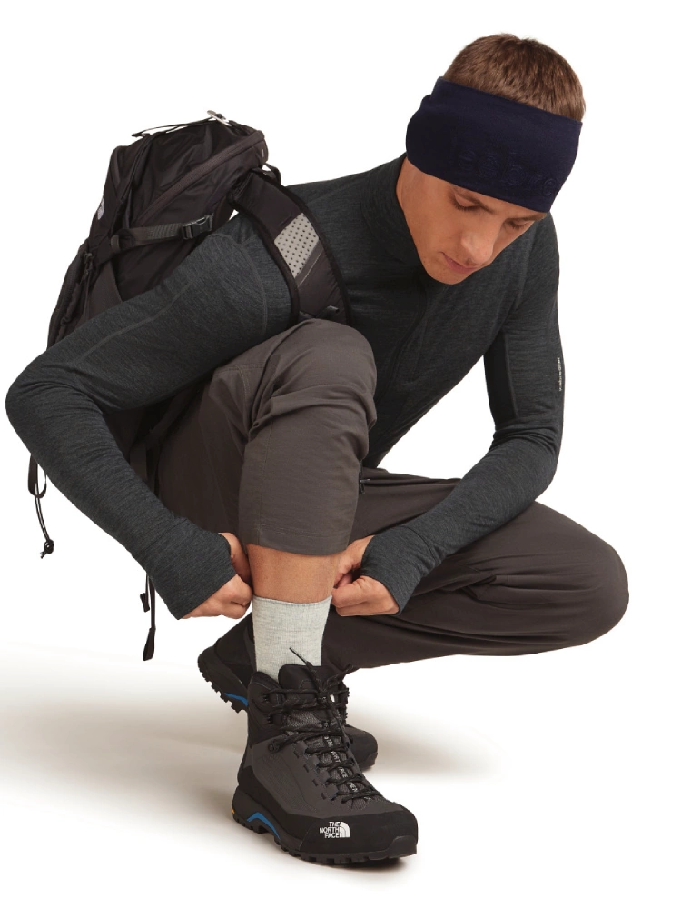 Skarpety termoaktywne Icebreaker Merino Hike+ Light Crew szare