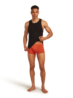 Bokserki termoaktywne Icebreaker Merino 125 Cool-Lite Anatomica Trunks czerwone