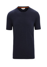 Koszulka z krótkim rękawem Icebreaker Central Classic SS Tee granatowa