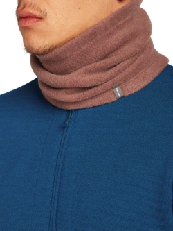 Komin Icebreaker Merino Blend 800 RealFleece™ Classic Pile Chute brązowy