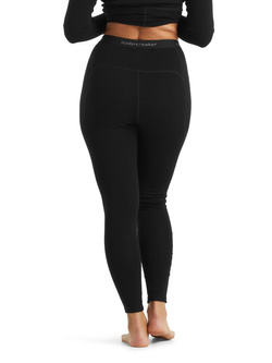 Legginsy damskie Icebreaker 300 MerinoFine czarne