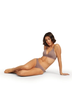 Biustonosz Icebreaker Merino 150 Siren Inserts pudrowo różowy