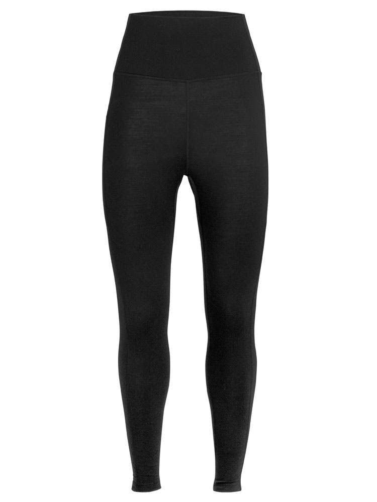 Legginsy damskie Icebreaker Fastray High Rise Tights czarne