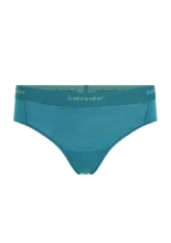 Majtki hipster damskie Icebreaker Merino 125 Cool-Lite™ Sprite Hipster niebieskie