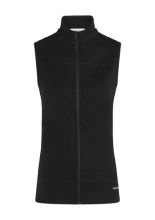 Kamizelka termoaktywna damska Icebreaker Merino Blend 300 RealFleece Descender Vest czarna