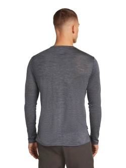 Koszulka termoaktywna Icebreaker 125 Cool-Lite Sphere III LS Tee ciemnoszara