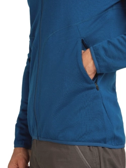 Bluza termoaktywna zapinana na zamek Icebreaker Merino 560 RealFleece Elemental ciemnoniebieska