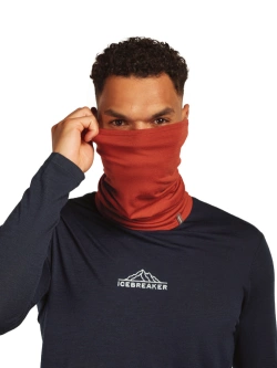 Kołnierz Icebreaker Flexi Chute czerwony