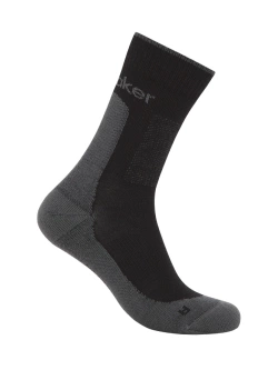 Skarpety termoaktywne Icebreaker Merino Hike+ Medium Crew czarno-szare