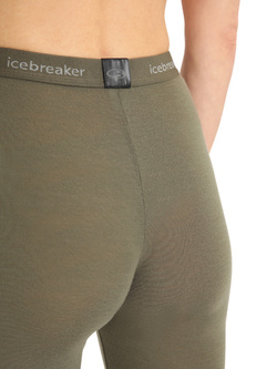 Legginsy damskie Icebreaker 175 Everyday zielone